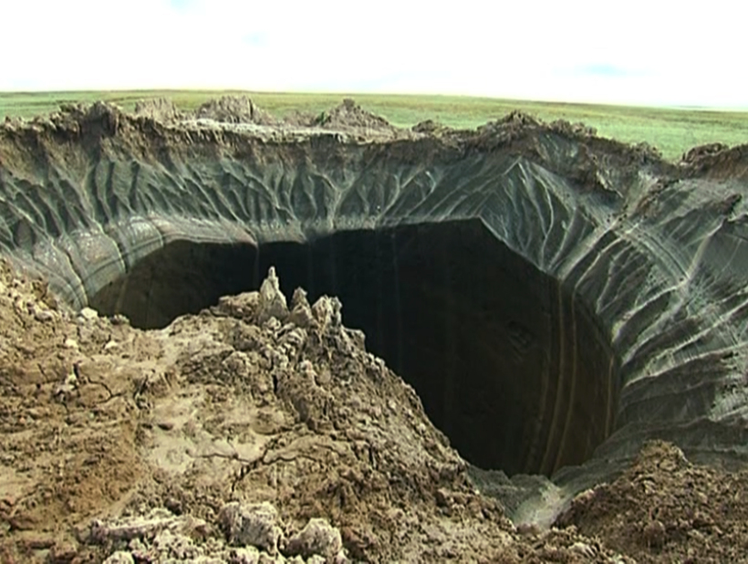 Блог - Тайна гигантской воронки на Ямале Тайна гигантской воронки на Ямале