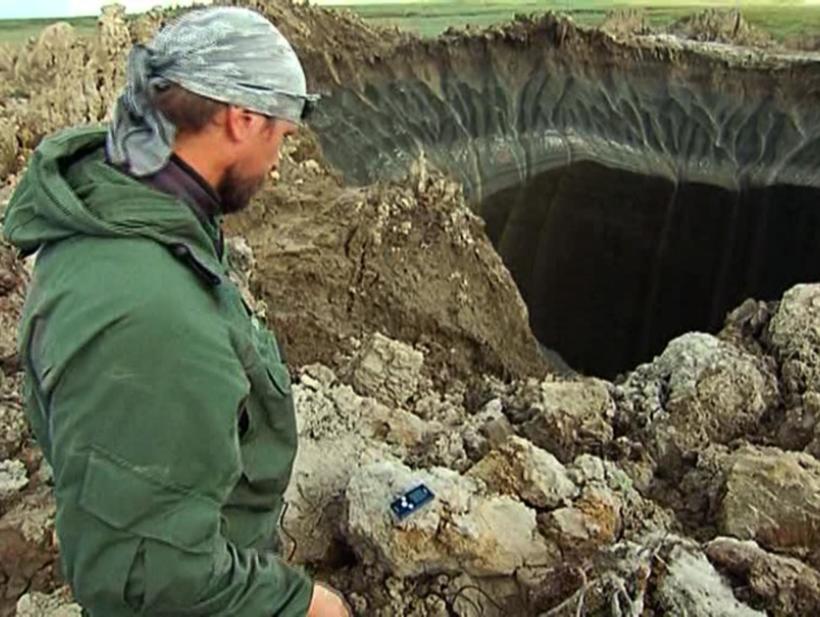 Блог - Тайна гигантской воронки на Ямале Тайна гигантской воронки на Ямале