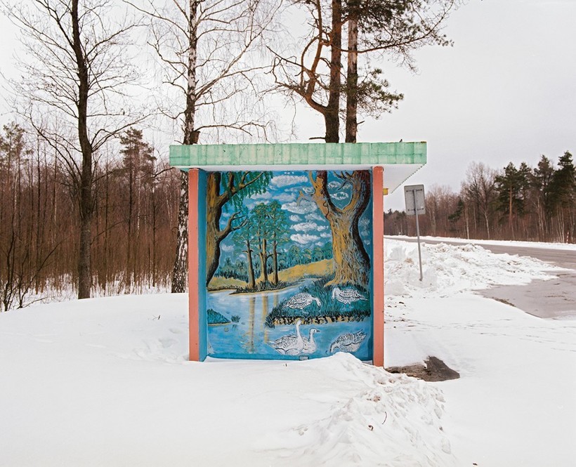 Шедевральные автобусные остановки в Белоруссии