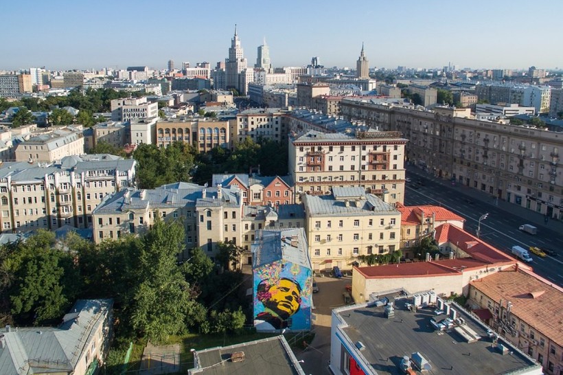Блог - Самые эффектные московские граффити с высоты птичьего полета Самые эффектные московские граффити с высоты птичьего полета