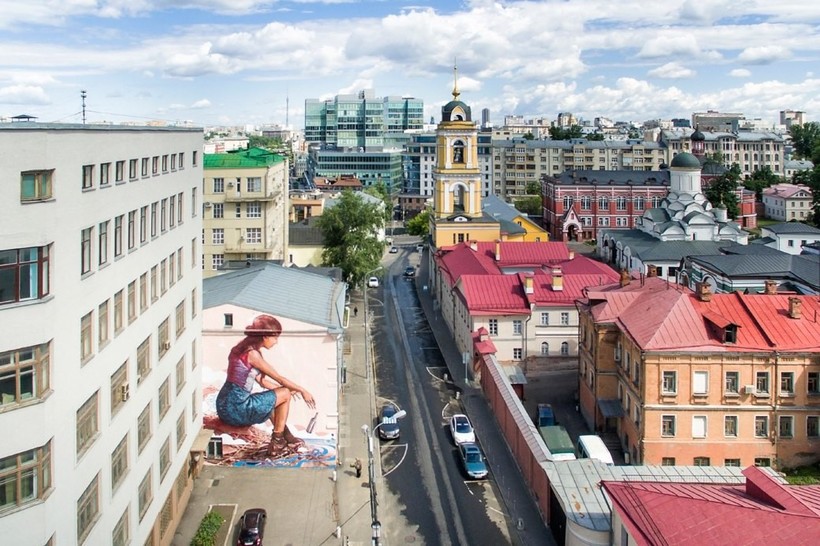 Блог - Самые эффектные московские граффити с высоты птичьего полета Самые эффектные московские граффити с высоты птичьего полета