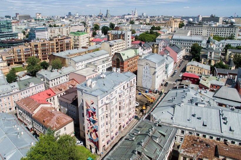 Блог - Самые эффектные московские граффити с высоты птичьего полета Самые эффектные московские граффити с высоты птичьего полета