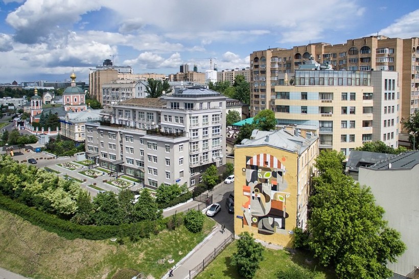 Блог - Самые эффектные московские граффити с высоты птичьего полета Самые эффектные московские граффити с высоты птичьего полета