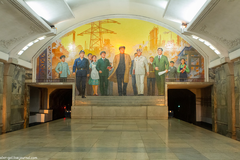 Блог - Северная Корея — Пхеньянский метрополитен Северная Корея — Пхеньянский метрополитен