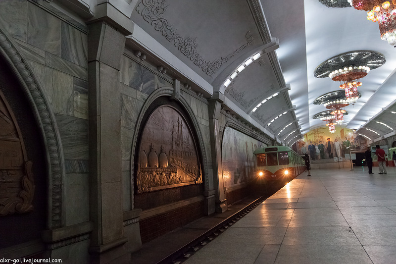 Блог - Северная Корея — Пхеньянский метрополитен Северная Корея — Пхеньянский метрополитен