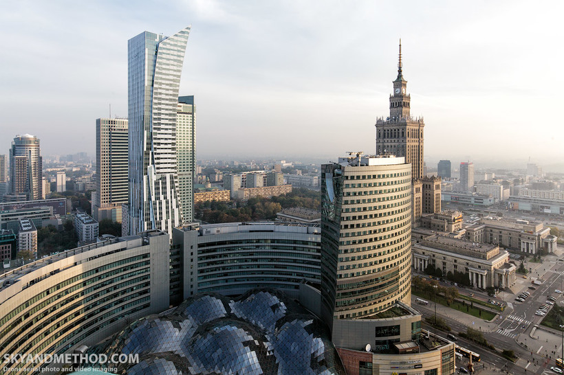 Блог - Польша. Варшава с высоты птичьего полета Польша. Варшава с высоты птичьего полета