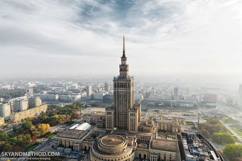 Блог - Польша. Варшава с высоты птичьего полета Польша. Варшава с высоты птичьего полета