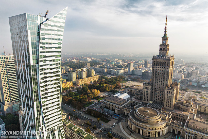 Блог - Польша. Варшава с высоты птичьего полета Польша. Варшава с высоты птичьего полета