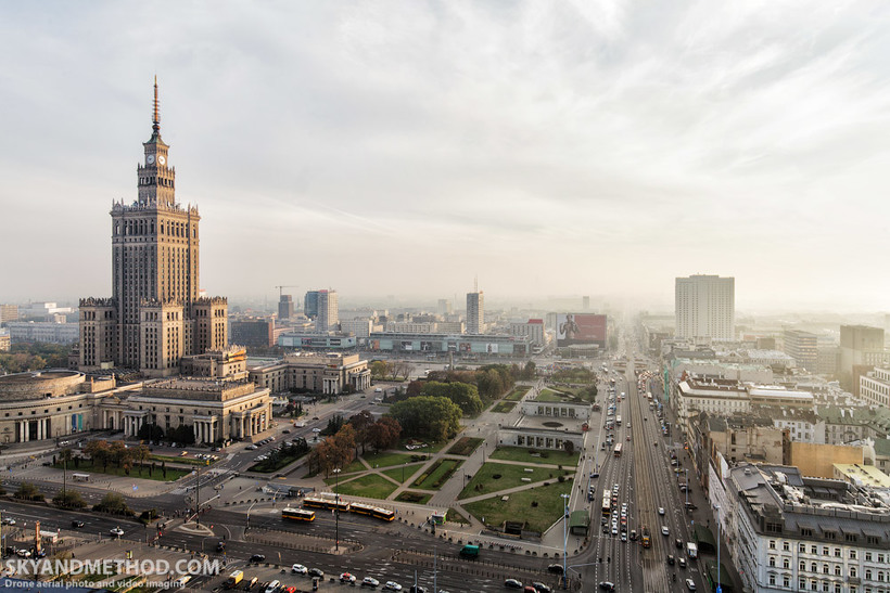 Блог - Польша. Варшава с высоты птичьего полета Польша. Варшава с высоты птичьего полета