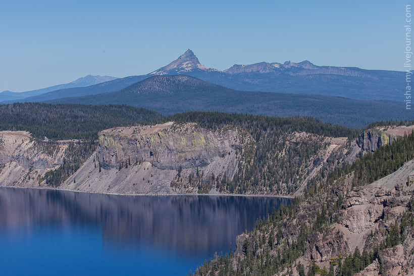 Блог - США. Национальный парк Crater Lake США. Национальный парк Crater Lake