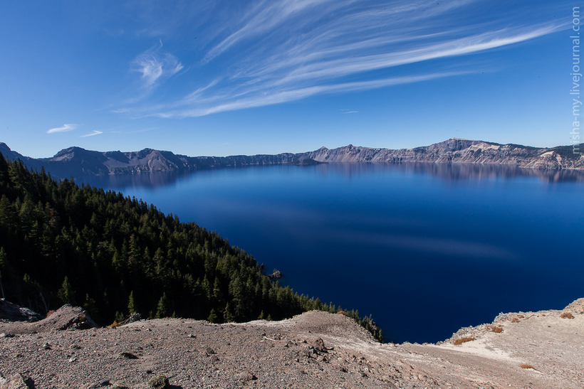 Блог - США. Национальный парк Crater Lake США. Национальный парк Crater Lake