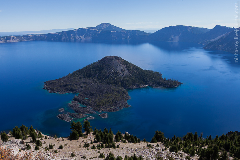 Блог - США. Национальный парк Crater Lake США. Национальный парк Crater Lake