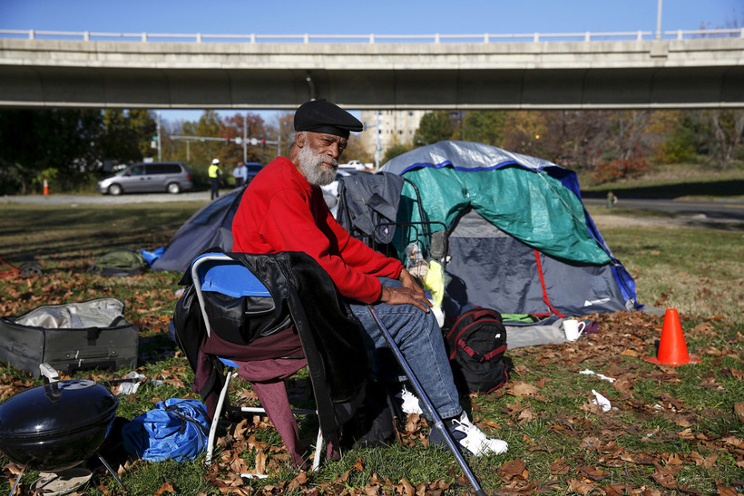 Как живут бездомные в США