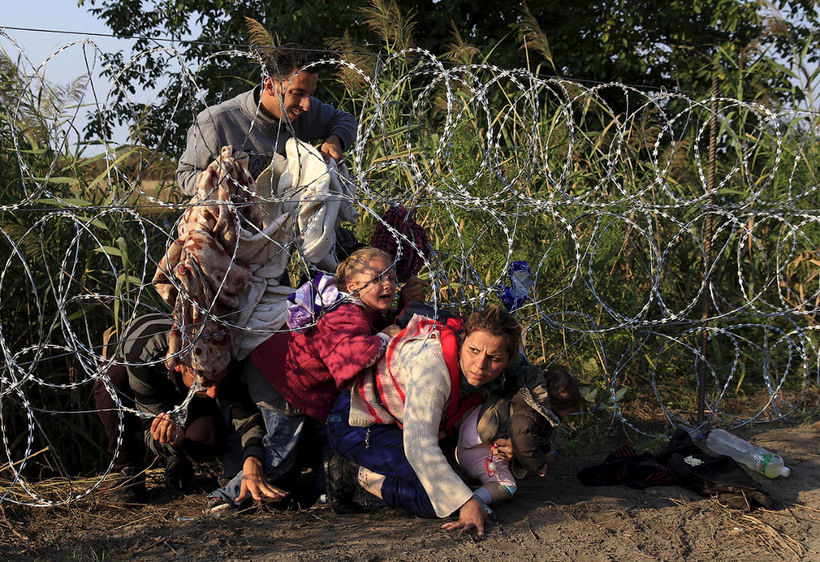 Пулитцеровская премия 2016: 14 страшных фото кризиса беженцев в Европе