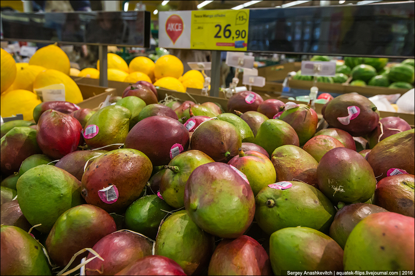 Блог - Удивительные цены на продукты в супермаркете Праги Удивительные цены на продукты в супермаркете Праги