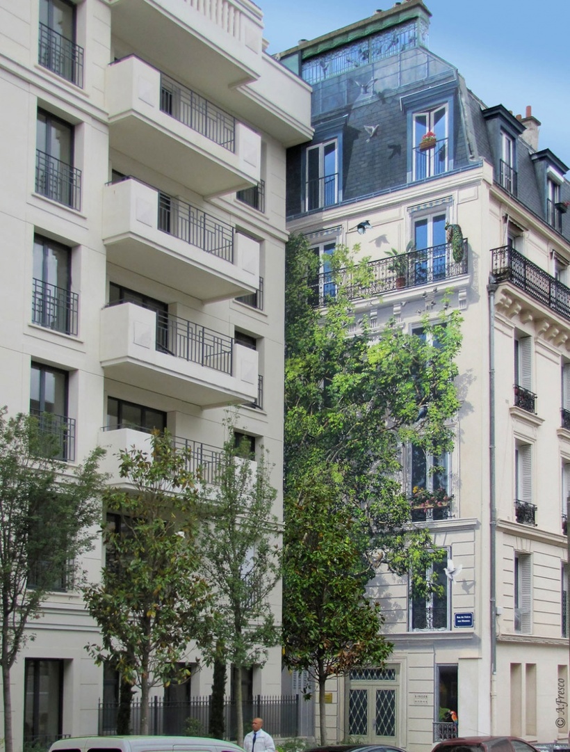 Француз находит скучные дома и превращает их в настоящие достопримечательности