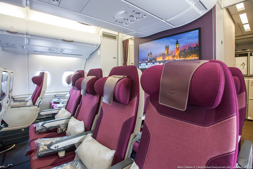 Блог - Самый лучший интерьер самолета Airbus A380 Самый лучший интерьер самолета Airbus A380