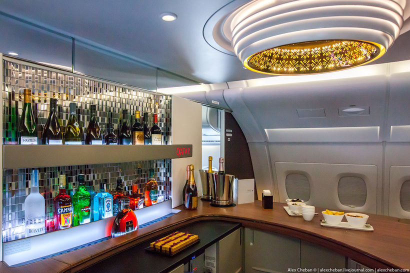 Блог - Самый лучший интерьер самолета Airbus A380 Самый лучший интерьер самолета Airbus A380