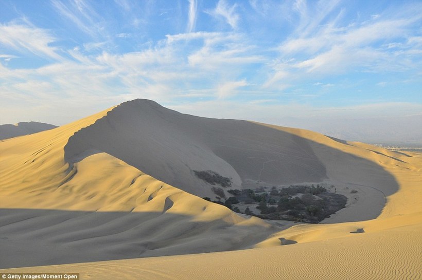 Нет, это не мираж! Удивительный город-оазис среди пустыни в Перу 