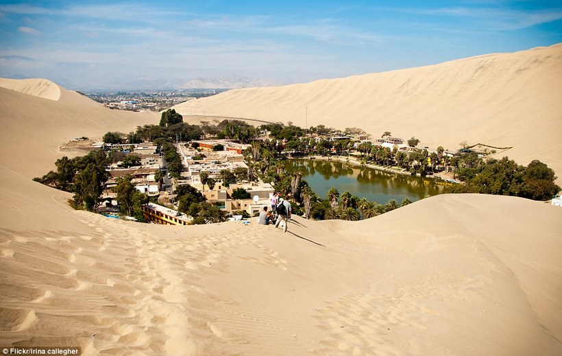 Нет, это не мираж! Удивительный город-оазис среди пустыни в Перу 