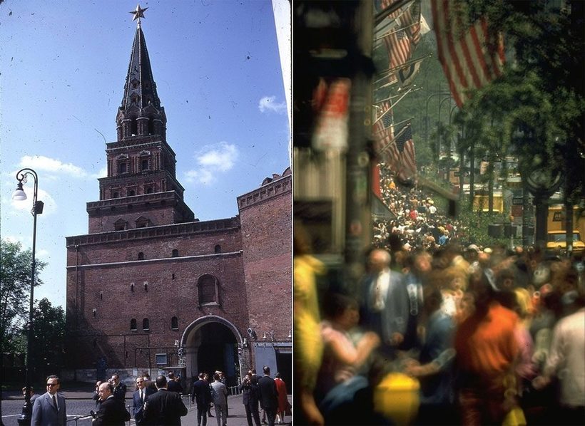 Блог - Москва и Нью-Йорк почти 50 лет назад: визуальное сравнение двух больших городов Москва и Нью-Йорк почти 50 лет назад: визуальное сравнение двух больших городов