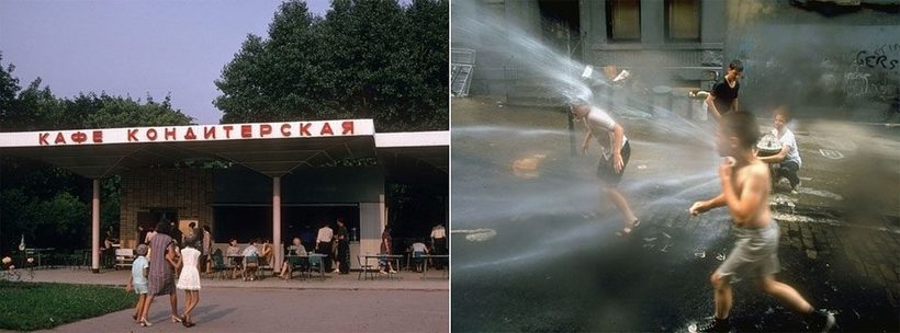 Блог - Москва и Нью-Йорк почти 50 лет назад: визуальное сравнение двух больших городов Москва и Нью-Йорк почти 50 лет назад: визуальное сравнение двух больших городов