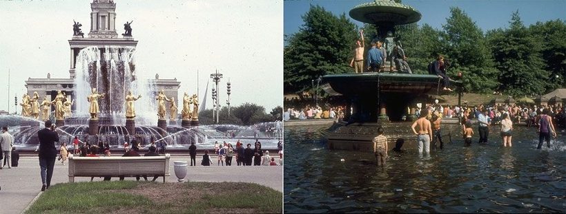 Блог - Москва и Нью-Йорк почти 50 лет назад: визуальное сравнение двух больших городов Москва и Нью-Йорк почти 50 лет назад: визуальное сравнение двух больших городов