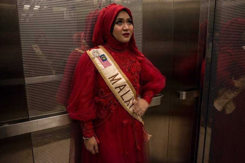21 интересный снимок о том, как проводят конкурс красоты среди мусульманок