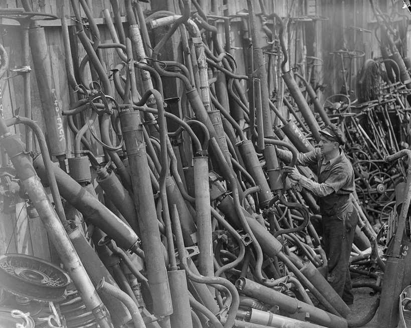 Блог - 1942 год: Как американцы собирали металлолом для военной промышленности 1942 год: Как американцы собирали металлолом для военной промышленности