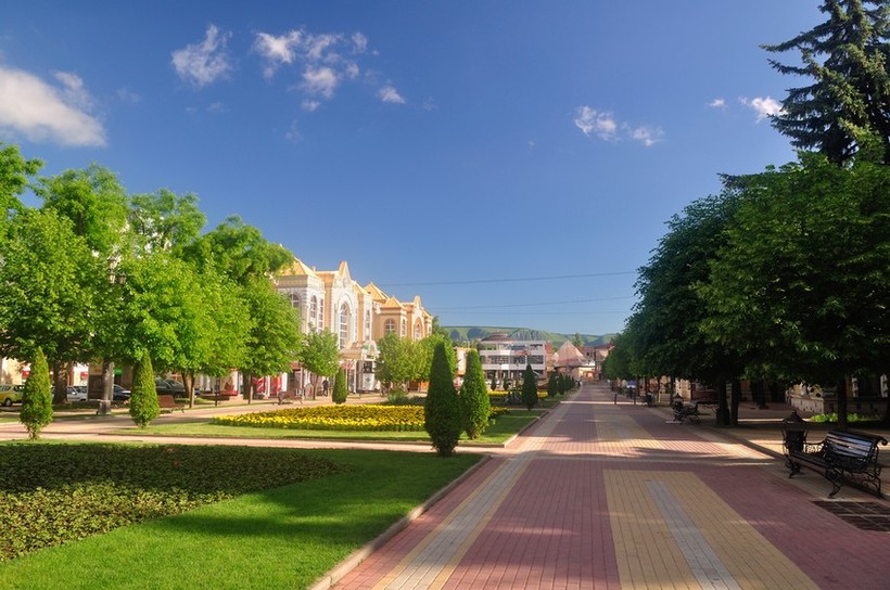 Аллея в Кисловодске