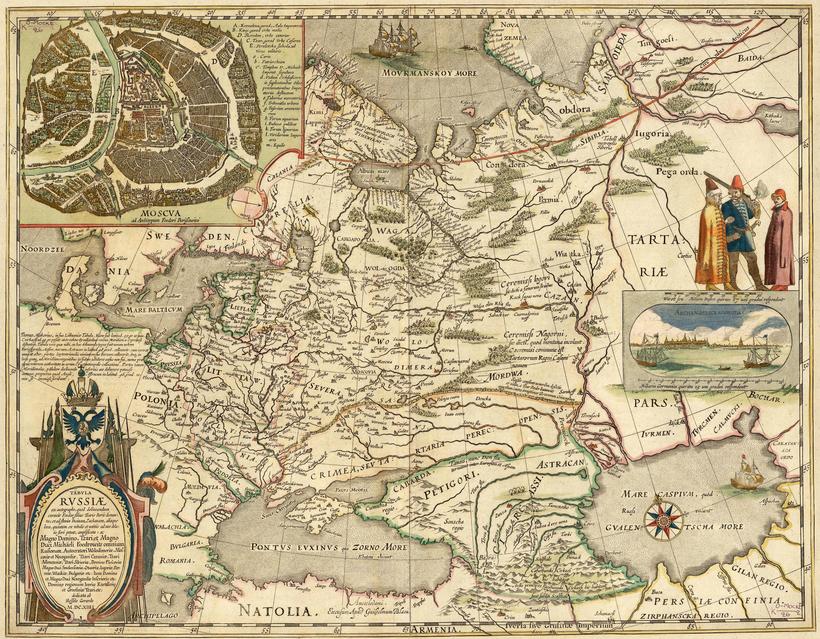 «Карта России», 1613 год «Карта России», 1613 год