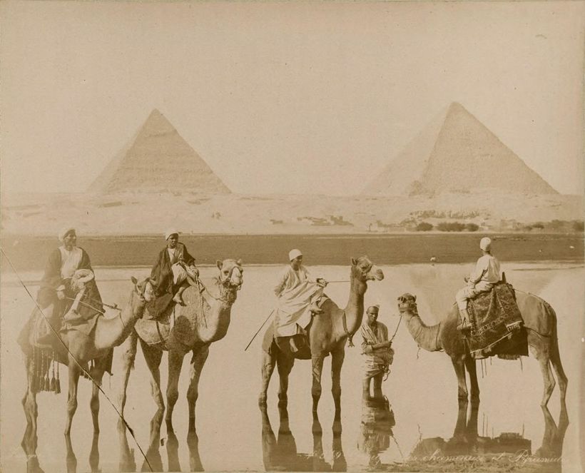 Блог - Древние чудеса Египта и его жители в 1800-х годах на фотографиях братьев Зангаки Древние чудеса Египта и его жители в 1800-х годах на фотографиях братьев Зангаки