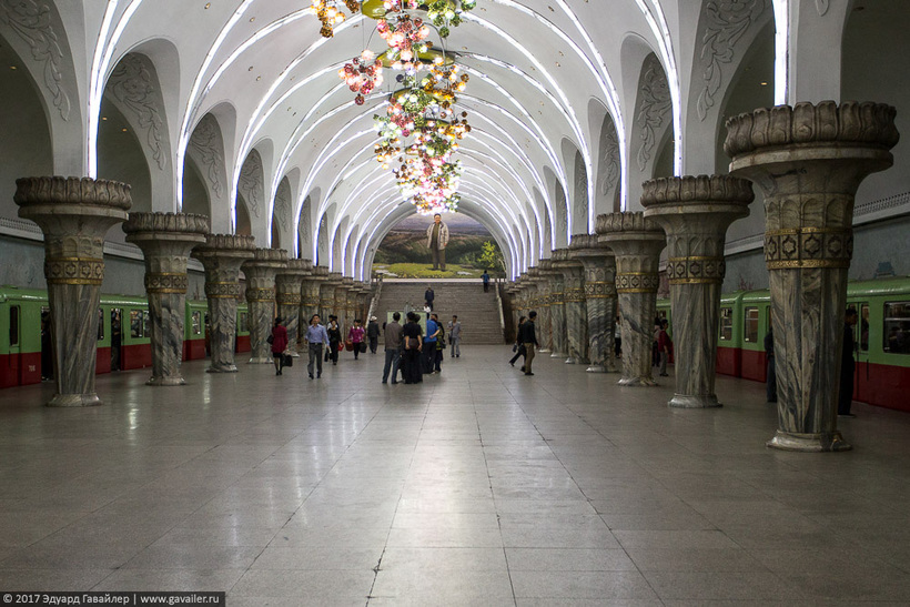 Блог - Метро в Пхеньяне — самое таинственное метро в мире Метро в Пхеньяне — самое таинственное метро в мире