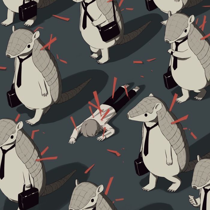 Блог - Японский художник рисует чувства и эмоции, которые сложно выразить словами Японский художник рисует чувства и эмоции, которые сложно выразить словами