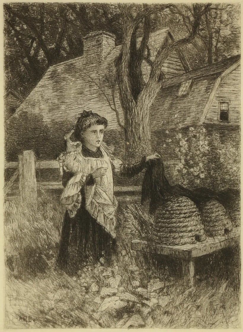 Разговор с пчелами. Художник Альберт Беллоуз, 1882 Разговор с пчелами. Художник Альберт Беллоуз, 1882