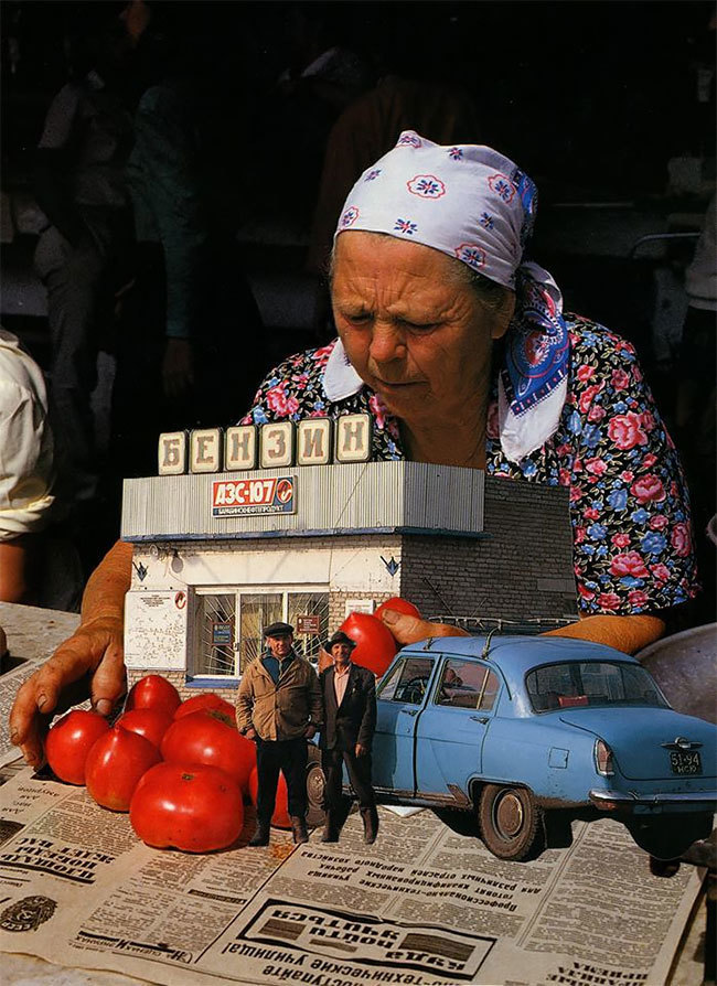 Блог - Новое прошлое: жительница Голландии создает чудные коллажи из советских иллюстраций Новое прошлое: жительница Голландии создает чудные коллажи из советских иллюстраций