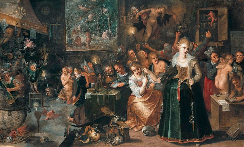 «Ведьмы на шабаше», 1610 год. Франс Франкен Младший «Ведьмы на шабаше», 1610 год. Франс Франкен Младший