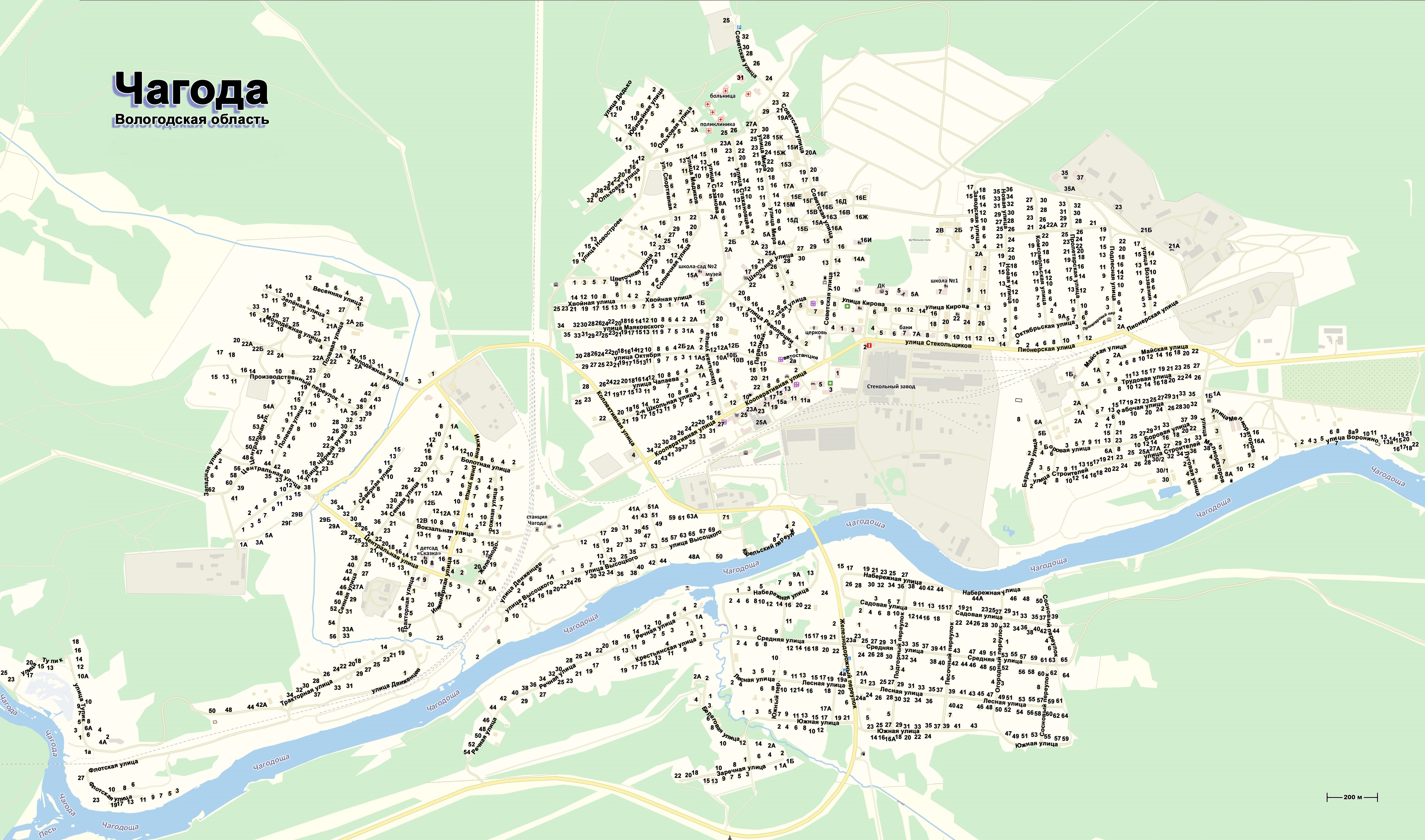 Карта сатки с улицами и номерами домов гугл