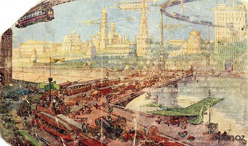 Блог - Как в 1914 году представляли себе Москву через 300 лет? Как в 1914 году представляли себе Москву через 300 лет?