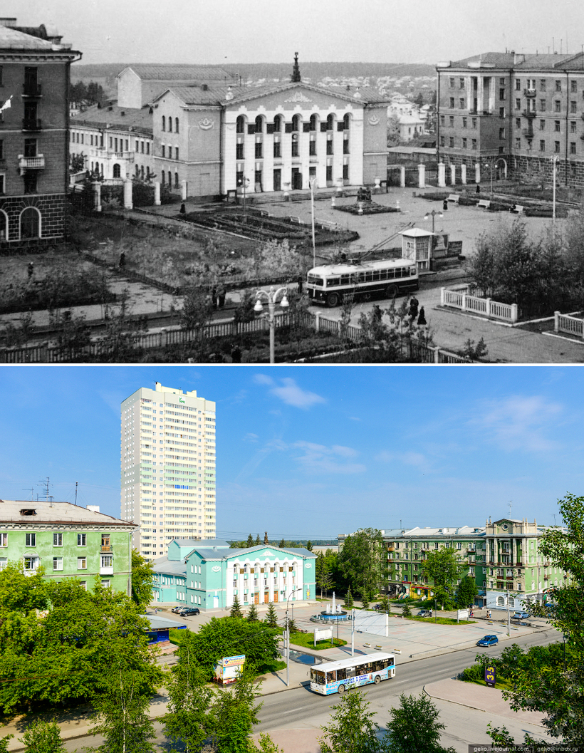 Блог - Новосибирск. Тогда и сейчас Новосибирск. Тогда и сейчас