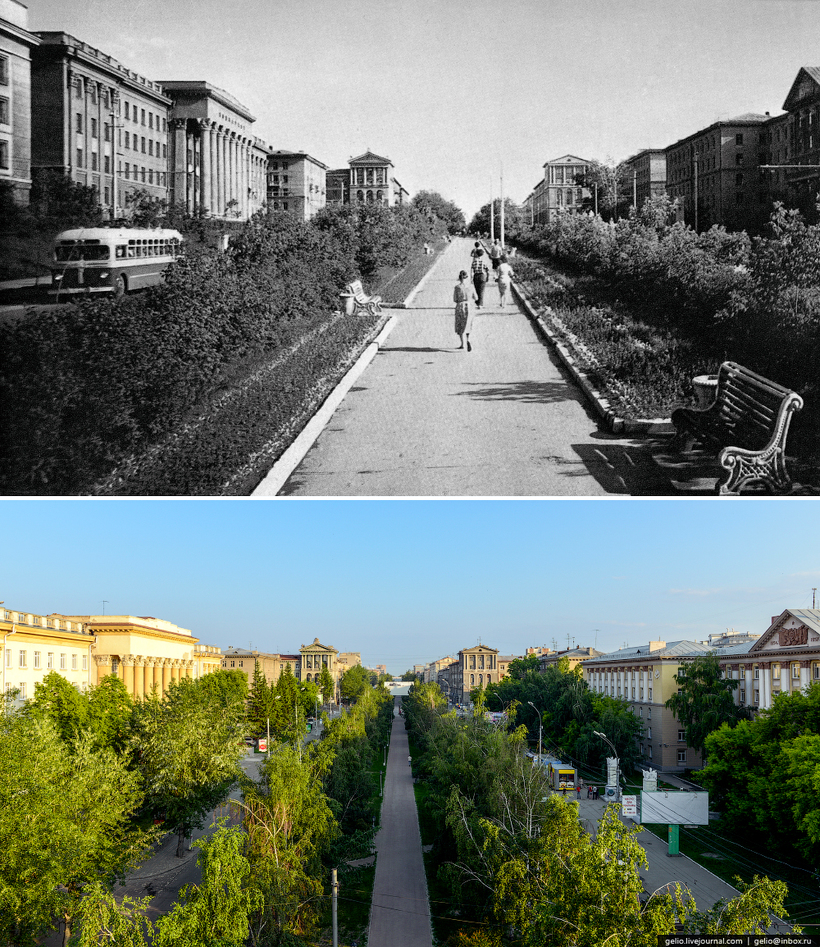 Блог - Новосибирск. Тогда и сейчас Новосибирск. Тогда и сейчас