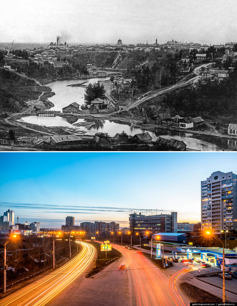 Блог - Новосибирск. Тогда и сейчас Новосибирск. Тогда и сейчас