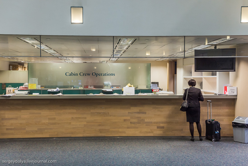 Как тренируют бортпроводников? 