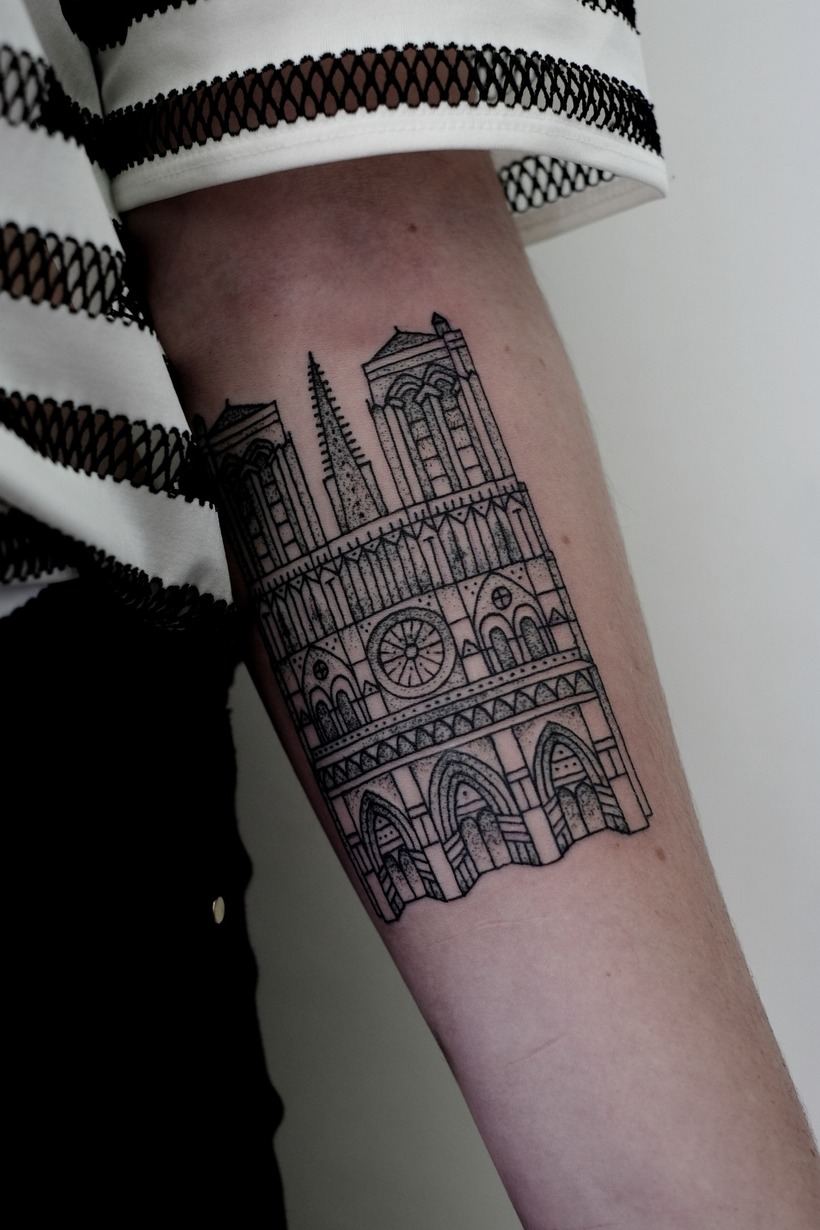 Блог - 22 татуировки с образами городов, которые откроют в вас страсть к пу...