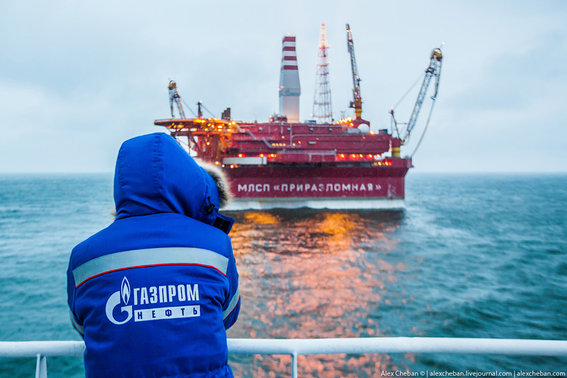 Блог - Как добывают нефть в Арктике Как добывают нефть в Арктике