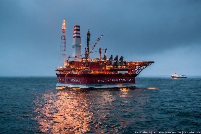 Блог - Как добывают нефть в Арктике Как добывают нефть в Арктике