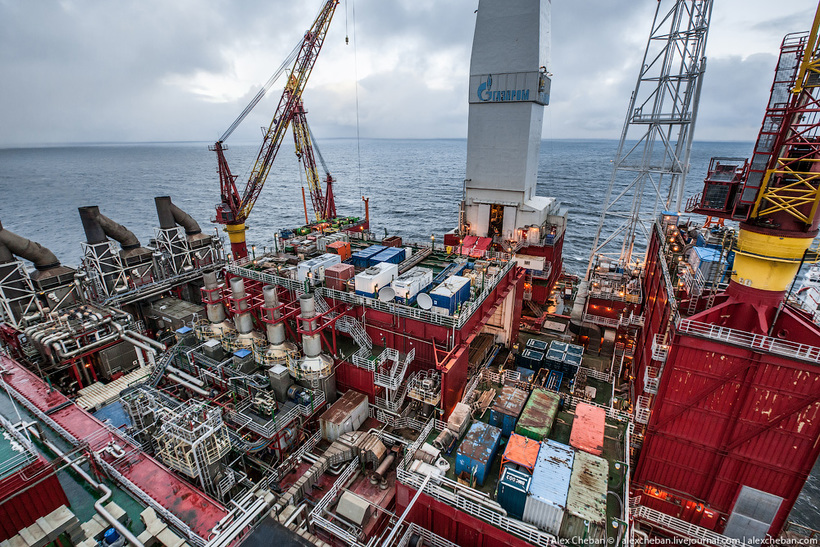 Блог - Как добывают нефть в Арктике Как добывают нефть в Арктике