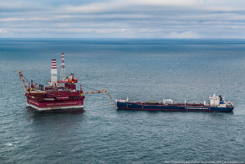 Блог - Как добывают нефть в Арктике Как добывают нефть в Арктике