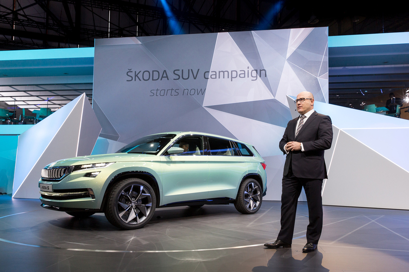 Блог - SKODA VisionS: в Женеве представлен концепт нового SUV SKODA VisionS: в Женеве представлен концепт нового SUV