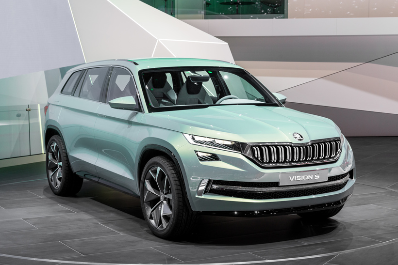 Блог - SKODA VisionS: в Женеве представлен концепт нового SUV SKODA VisionS: в Женеве представлен концепт нового SUV